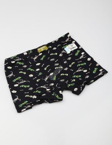 Biyokids Çocuk Erkek 8-9 Yaş Baskılı Renkli Boxer Lacivert